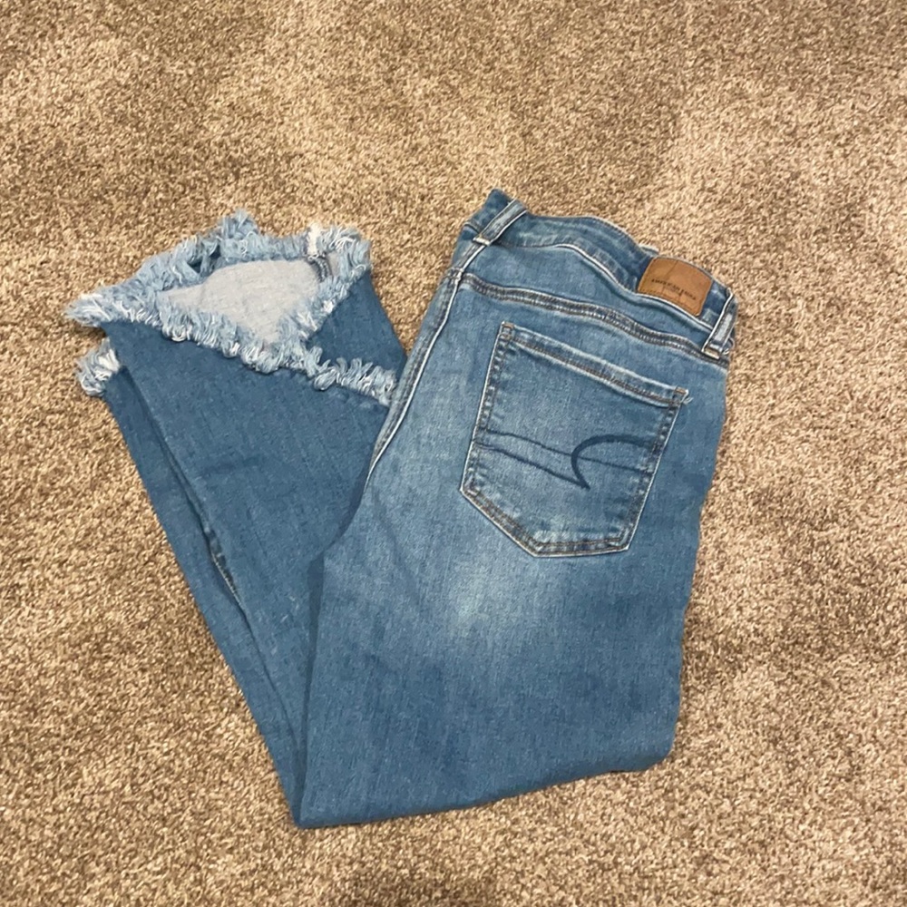 Women’s American eagle high rise jegging crop jeans